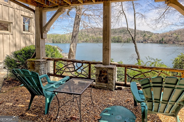 165 Pepe Rd, Clayton, GA 30525 - balcony featuring a water view