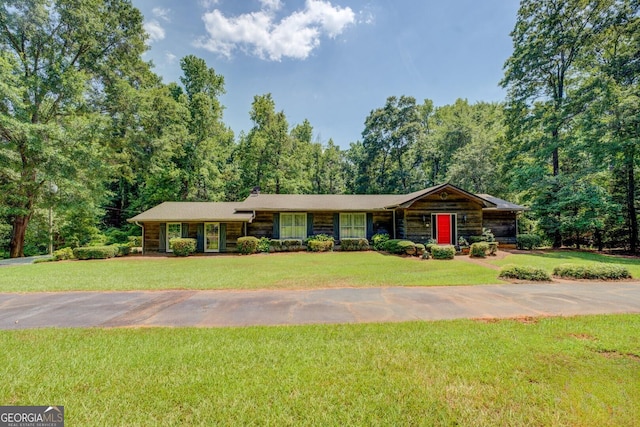 2400 White Pine Ln, Mansfield, GA 30055 - view of front of property with a front lawn
