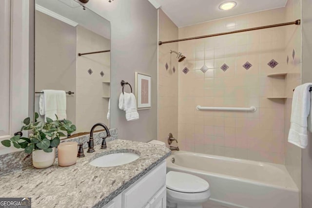 1693 Alderbrook Rd NE, Atlanta, GA 30345 - bathroom with vanity and shower / bath combination