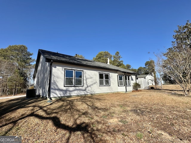 4035 Winchester Way, Loganville, GA 30052 - view of property exterior featuring a central air condition unit