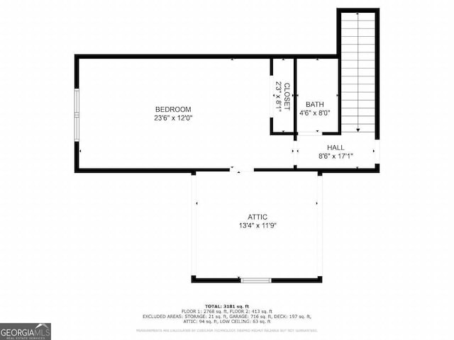 1118 Coralbell Dr, Statham, GA 30666 - view of home floor plan