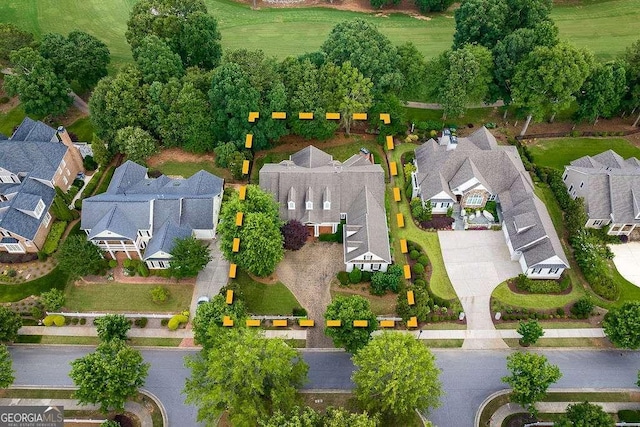 2052 Trimleston Rd, Statham, GA 30666 - aerial perspective of suburban area with property boundaries highlighted