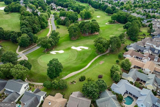 2052 Trimleston Rd, Statham, GA 30666 - aerial perspective of suburban area with a golf club