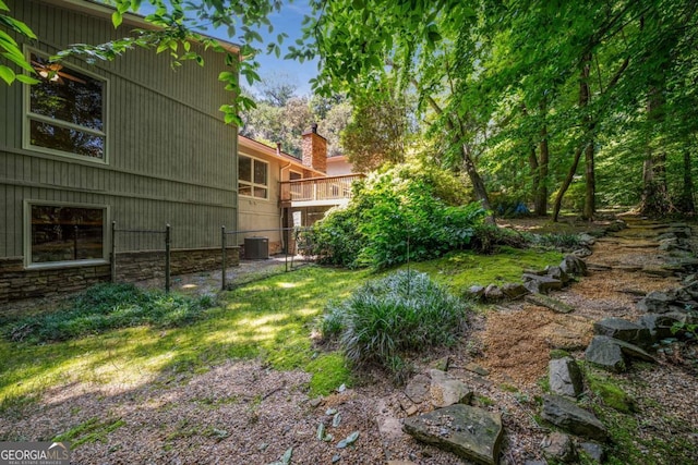 1690 Trotters Ln, Stone Mountain, GA 30087 - view of yard