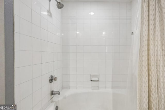 3777 Peachtree Rd NE Unit 1216, Atlanta, GA 30319 - full bathroom with shower / tub combo with curtain