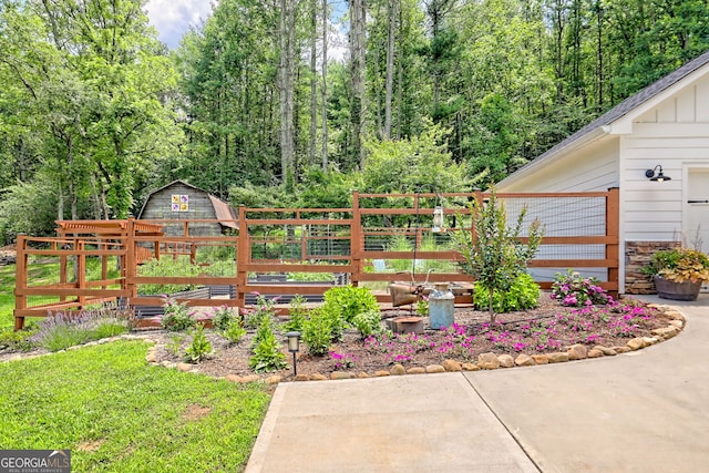 533 Ledford Rd, Dillard, GA 30537 - view of yard