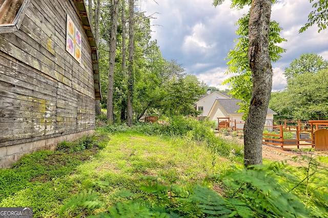 533 Ledford Rd, Dillard, GA 30537 - view of yard