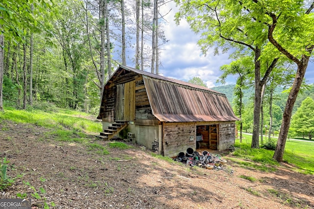 533 Ledford Rd, Dillard, GA 30537 - view of barn