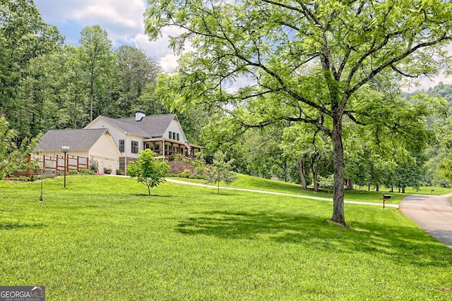 533 Ledford Rd, Dillard, GA 30537 - view of green lawn