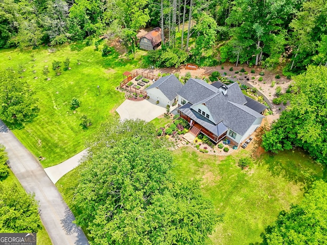 533 Ledford Rd, Dillard, GA 30537 - aerial view of property and surrounding area