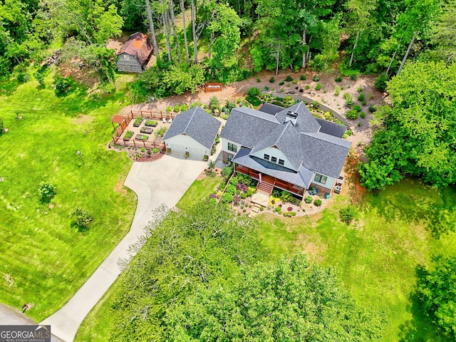 533 Ledford Rd, Dillard, GA 30537 - aerial view