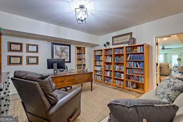 533 Ledford Rd, Dillard, GA 30537 - office space featuring wood finished floors