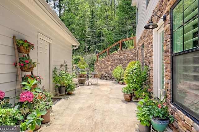 533 Ledford Rd, Dillard, GA 30537 - view of patio