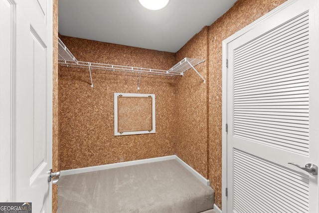 5455 Malone Ct, Powder Springs, GA 30127 - spacious closet featuring carpet floors