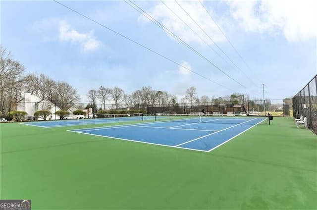 1361 Chatley Way, Woodstock, GA 30188 - view of tennis court