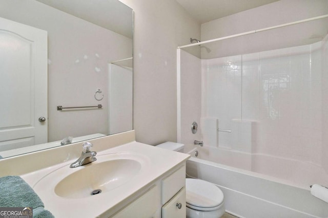 154 Ashebrooke Way, Jefferson, GA 30549 - bathroom with vanity and shower / tub combination