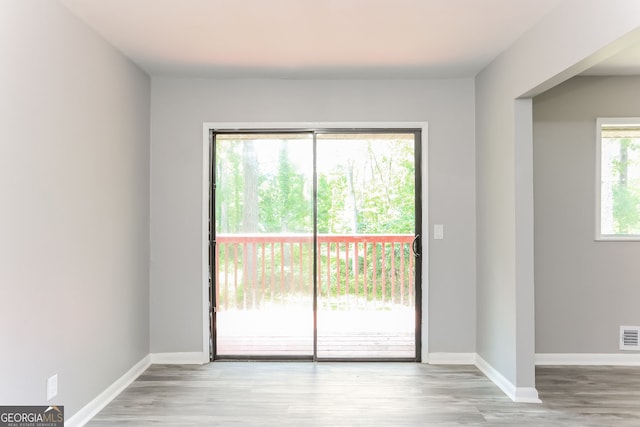 4133 Conley Cir, Conley, GA 30288 - unfurnished room featuring wood finished floors