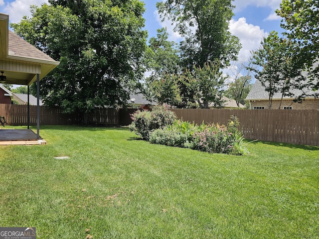 303 Norfolk Cir, Warner Robins, GA 31088 - view of fenced backyard