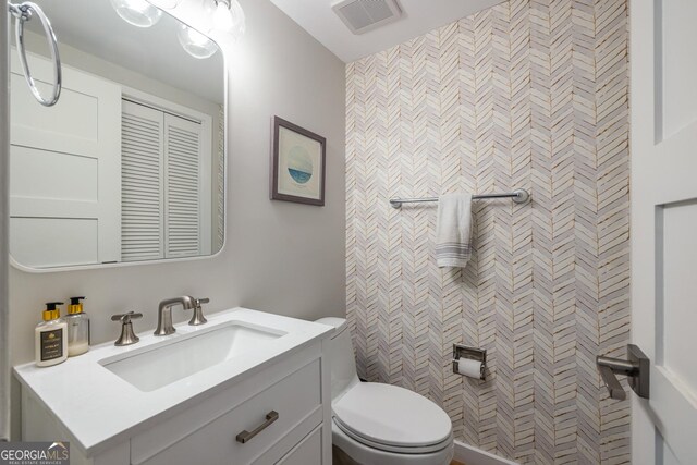 1192 Cleburne Ave NE, Atlanta, GA 30307 - half bath featuring toilet and vanity
