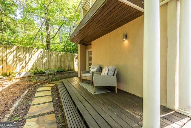 1192 Cleburne Ave NE, Atlanta, GA 30307 - view of deck