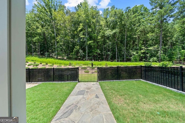 1290 Starboard Way, Greensboro, GA 30642 - view of yard featuring a gate