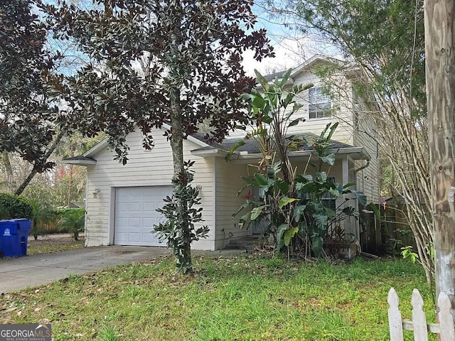 362 Cape Ave, Saint Augustine, FL 32084 - view of front of property with driveway and a garage