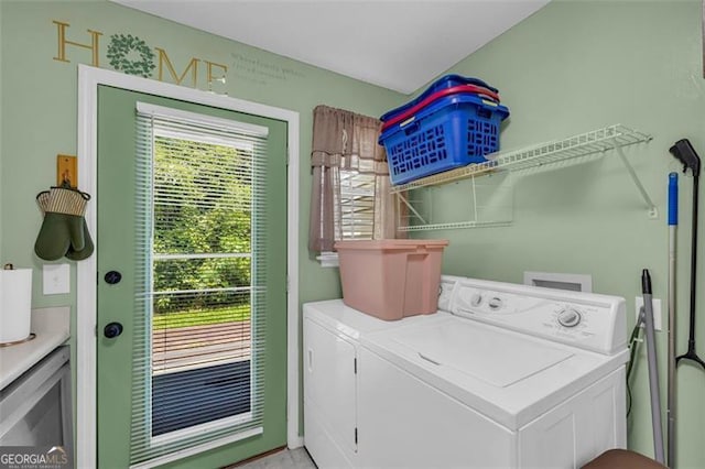 6178 Field Stone, Douglasville, GA 30134 - laundry room featuring washer and clothes dryer