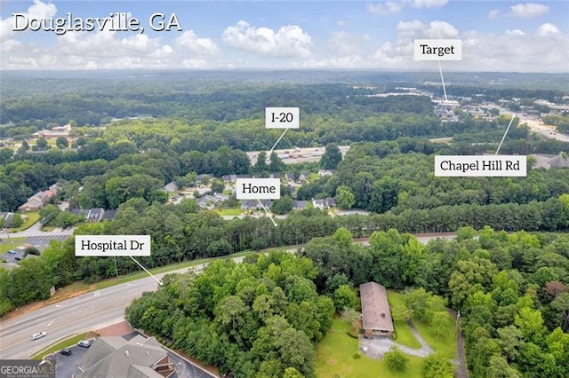 6178 Field Stone, Douglasville, GA 30134 - bird's eye view of a forest