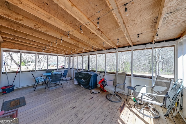 281 Jones Rd, Jefferson, GA 30549 - sunroom / solarium with healthy amount of natural light and outdoor dining space