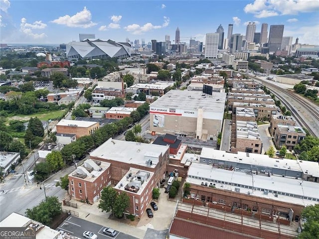 322 Peters Unit 2, Atlanta, GA 30313 - aerial view of skyline