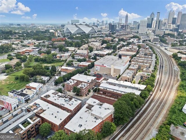322 Peters Unit 2, Atlanta, GA 30313 - aerial view of skyline