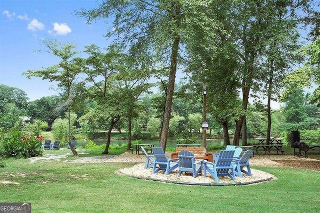 6090 River Chase Cir, Atlanta, GA 30328 - view of grassy yard
