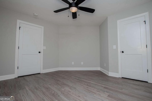 328 Brookstone Dr, Carrollton, GA 30116 - unfurnished room featuring wood finished floors and a ceiling fan