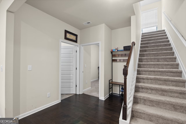 115 Court Xing, Locust Grove, GA 30248 - staircase with wood-type flooring