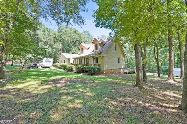 292 Selfridge Rd, Mcdonough, GA 30252 - view of side of property with a lawn