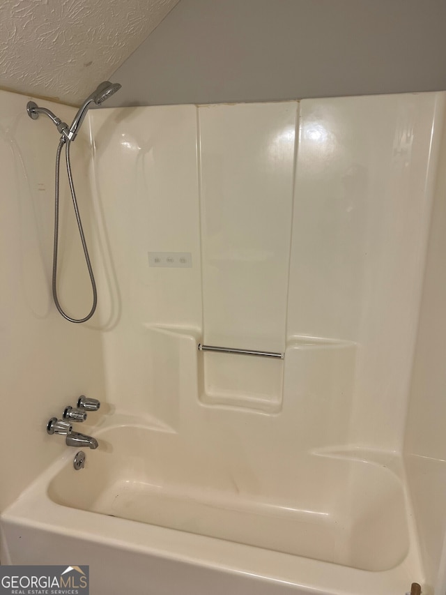470 Huntington Rd Unit 5, Athens, GA 30606 - bathroom with  shower combination and a textured ceiling