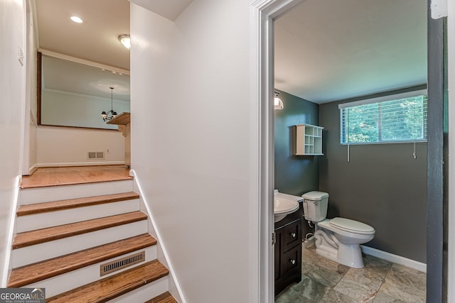 3109 Albatross Ln, Decatur, GA 30034 - half bathroom featuring vanity and toilet