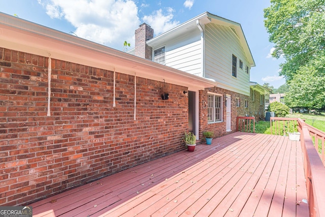 3109 Albatross Ln, Decatur, GA 30034 - view of wooden deck