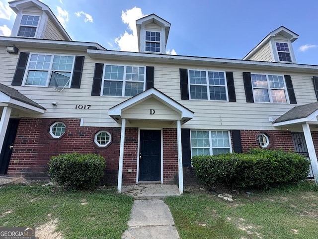 1017 Wheel House Ln Unit D, Monroe, GA 30655 - view of property with brick siding