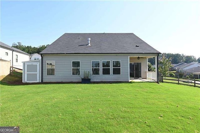1057 Towne Mill Xing, Canton, GA 30114 - back of house featuring a storage unit