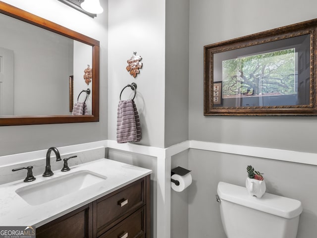 302 Thornhill Cir, Jefferson, GA 30549 - half bath with toilet and vanity