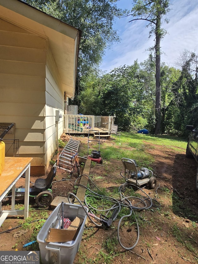 8778 Homewood Ct, Riverdale, GA 30274 - view of yard