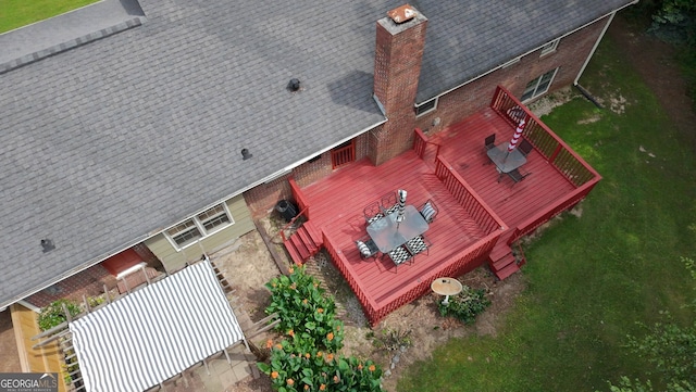 2202 Springdale Dr, Snellville, GA 30078 - view from above of property