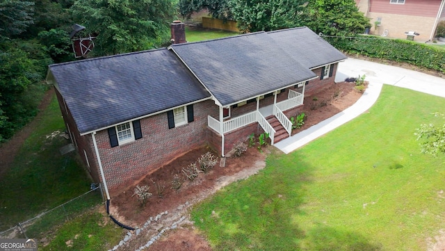 2202 Springdale Dr, Snellville, GA 30078 - aerial view of property and surrounding area