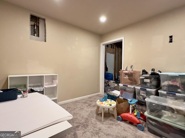 48 Red Bud Ln, Dallas, GA 30132 - carpeted bedroom with recessed lighting and baseboards
