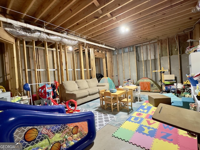 48 Red Bud Ln, Dallas, GA 30132 - view of unfinished basement