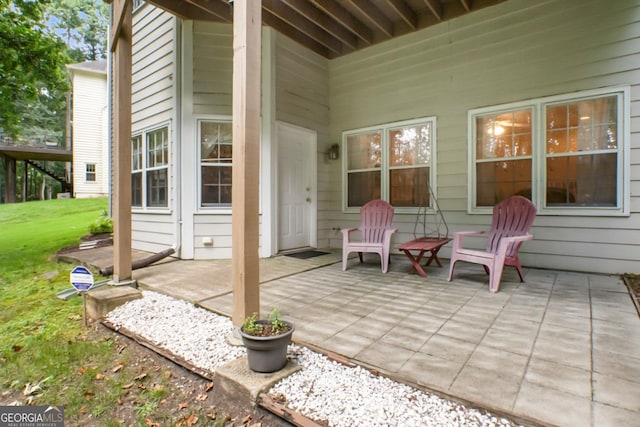 6380 Bannerhorn Run, Alpharetta, GA 30005 - view of patio / terrace