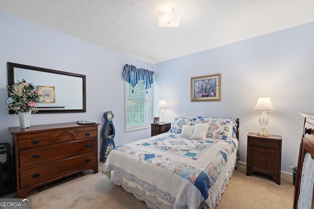 20 Knollwood Pl, Covington, GA 30014 - bedroom with light carpet and a textured ceiling