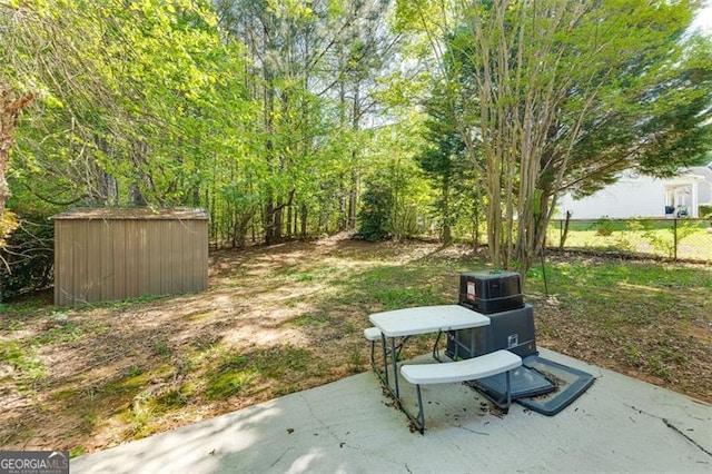 179 Glynn Addy, Stockbridge, GA 30281 - view of yard with a shed and a patio