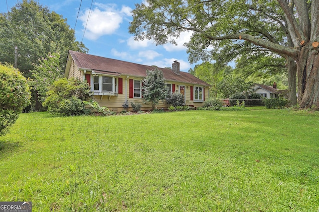 4636 Chamblee Tucker Rd, Tucker, GA 30084 - single story home with a chimney and a front yard